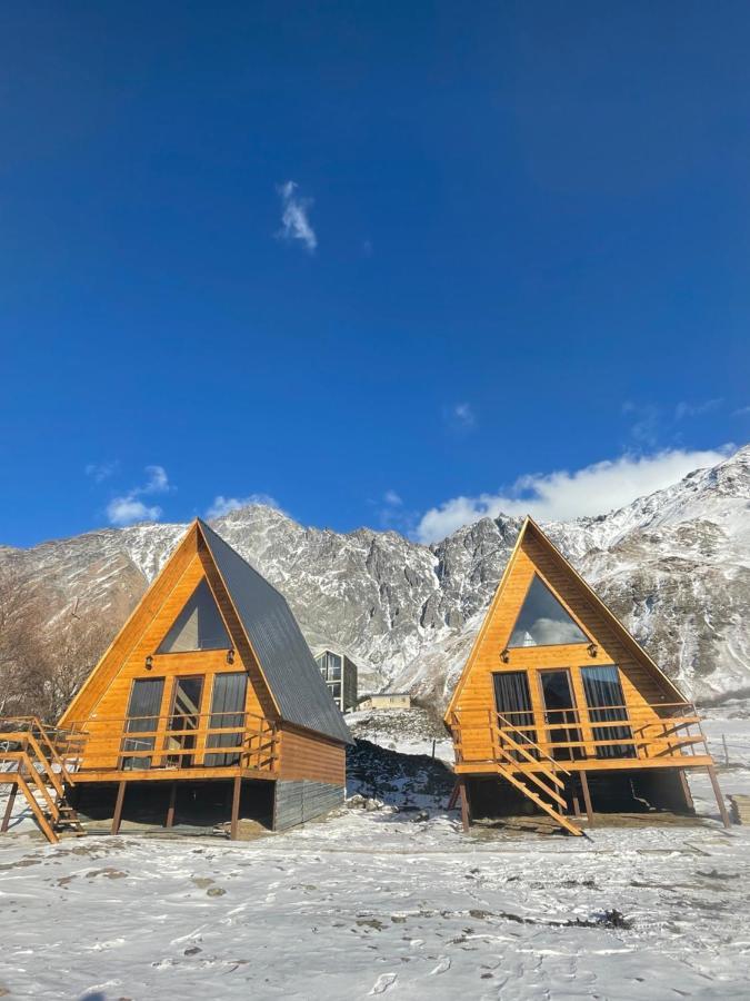 Aura Cottages Kazbegi Eksteriør bilde