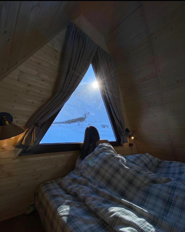 Aura Cottages Kazbegi Eksteriør bilde