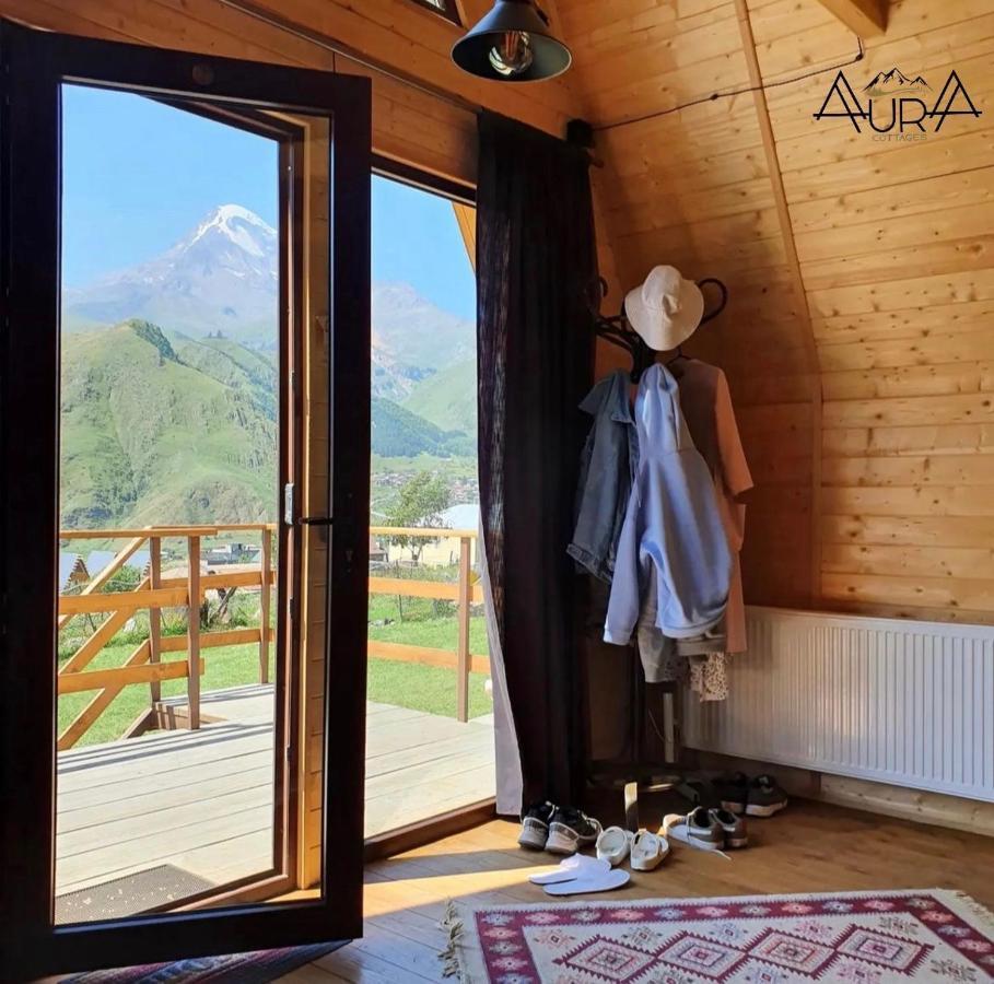 Aura Cottages Kazbegi Eksteriør bilde