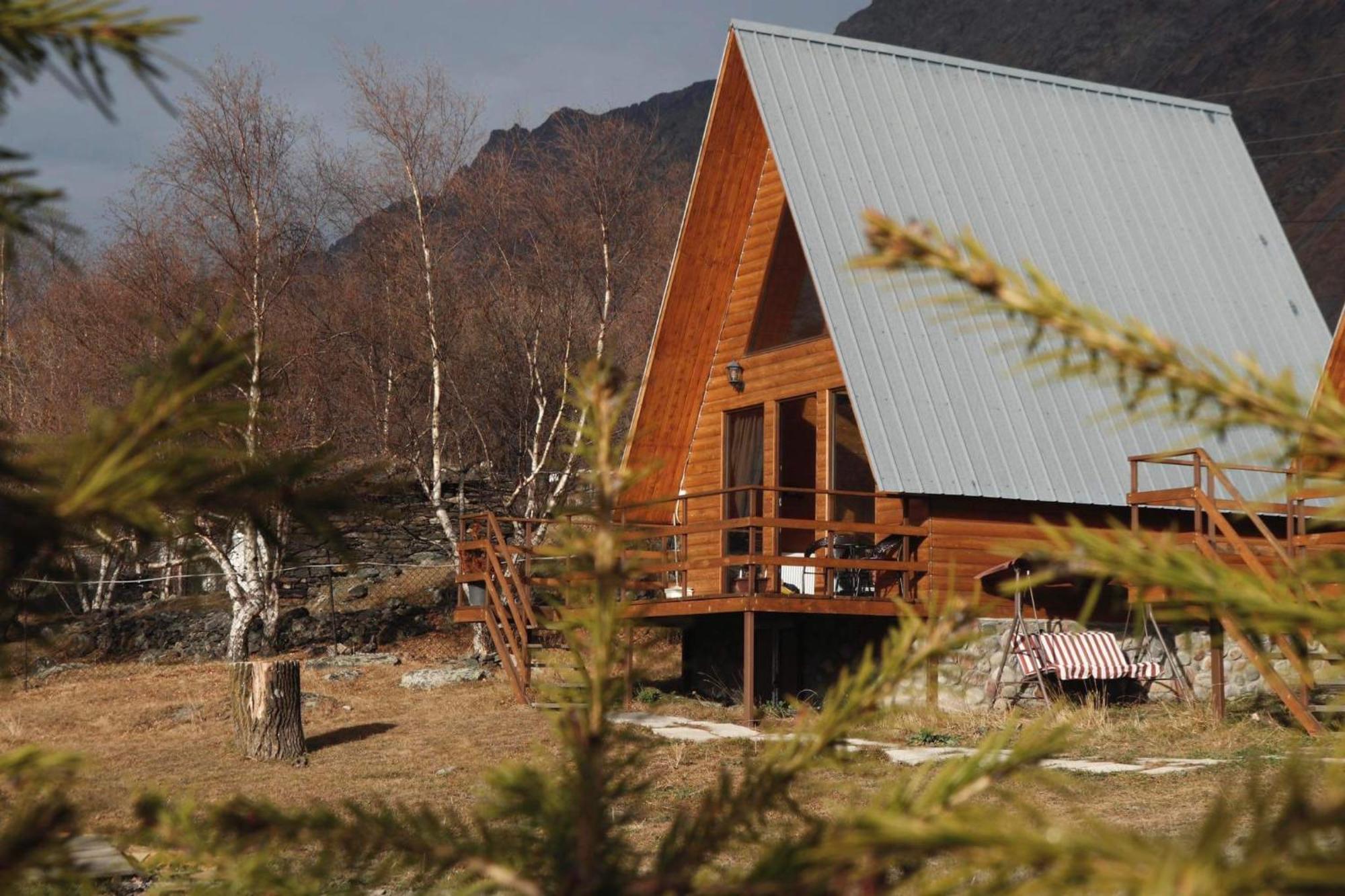 Aura Cottages Kazbegi Eksteriør bilde