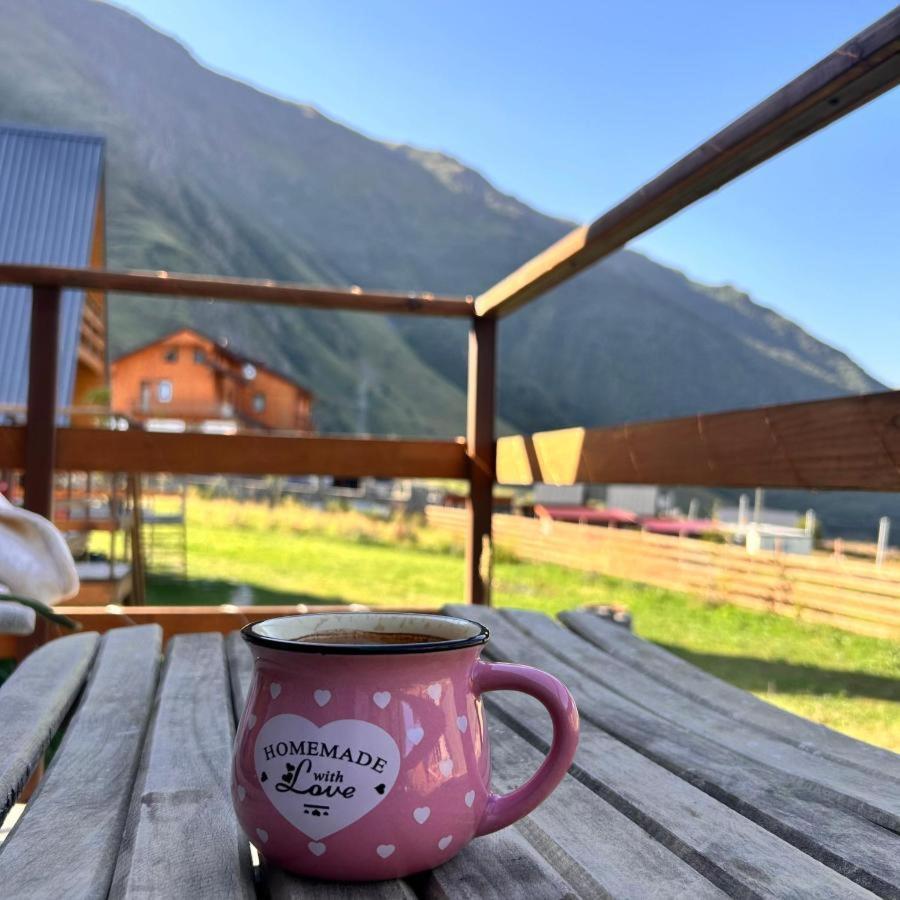 Aura Cottages Kazbegi Eksteriør bilde
